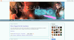 Desktop Screenshot of lead-rising.com